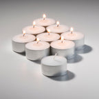 Thumbnail image #1 for Hollowick/Steelite Select Wax TL7W-400 Tealight Candle, 1-1/2" Diameter x 5/8"H, 7-Hour