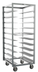 Thumbnail image #4 for Metro Mobile Pass-Thru Aluminum Oval Tray Rack, 10-Tray Capacity, 27 x 29 x 70-1/4 Inches