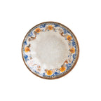 Thumbnail image #1 for Global Tableware Collective Bonna, Retro Floral BNFRTFRIT03CBT Round Porcelain Flat Plate, 4-1/3", Retro Floral Case of 2 Dozen