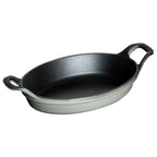 Thumbnail image #2 for Zwilling J.A. Henckels Staub® 1004116 Oval Enameled Cast Iron Gratin Baking Dish, 1 qt., 9.5 x 6.7 in., with Handles, Induction Ready