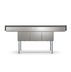 Thumbnail image #7 for KoolMore 90-Inch Three-Compartment Commercial Sink with Dual Drainboards and Backsplash