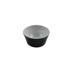 Thumbnail image #3 for G.E.T. 30478-BK/SN Organic Texture Ramekin, 2 oz., Black/Sand Case of 24