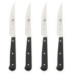 Thumbnail image #1 for Zwilling J.A. Henckels Fine Edge Pro 1019409 Porterhouse Steak Knife Set, 4-1/2" Forged High-Carbon Stainless Steel Blade, Polypropylene Handle