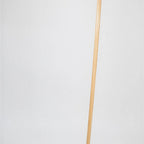 Thumbnail image #1 for ABCO BR-00403WH Large Lobby Angle Broom, 12-Inch Blue Pet-Flagged Bristles, Wood Handle 1 Dozen