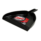 Thumbnail image #1 for Libman Commercial 928 Plastic Dustpan, Black, 13"W x 2"D x 14-1/2"H Case of 12