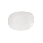 Thumbnail image #1 for Steelite International Varick, Bistro 6900E5038 Oval Porcelain Small Plate, 7-3/8 in., White Case of 2 Dozen