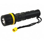 Thumbnail image #1 for AllPoints Foodservice Parts & Supplies 1421749 Rubber LED Flashlight, 6-1/4-Inch, Water Resistant