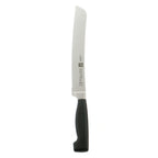 Thumbnail image #2 for Zwilling J.A. Henckels Four Star® 1007667 Country Bread Knife, 9" Forged High-Carbon Stainless Steel Blade, Black Polypropylene Handle