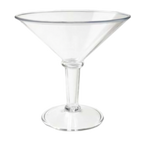 Thumbnail image #1 for G.E.T. SW-1419-1-SAN-CL Super Martini Glass, 48 oz, Clear SAN Plastic, 9-1/4" Diameter x 9"H Case of 3