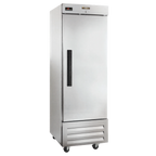 Thumbnail image #2 for Traulsen Dealer's Choice CLBM-23R-HS-L 1-Section Reach-In Refrigerator, 20.5 Cu. Ft., Bottom-Mount, 2 Left-Hinged Solid Half-Height Doors