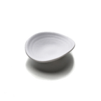 Thumbnail image #1 for G.E.T. Zen - EGS JW6003-W Oval Coupe Melamine Plate, White, 4-1/4" x 3-7/8" x 1" Case of 6