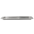 Thumbnail image #2 for Steelite International Williamsburg Metal 5851JX32 Rectangular 18/10 Stainless Steel Serving Tray, 13" x 10"