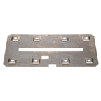 Thumbnail image #1 for AllPoints Foodservice Parts & Supplies 261304 Oven Pressure Plate, 8 Mounting Slots, 10 1/16 x 22 3/16 in
