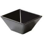Thumbnail image #1 for G.E.T. GET ML-257-BK . . 3 oz Square Melamine Petite Bowl, Black Case of 48