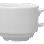 Thumbnail image #1 for Tableware Solutions USA Plain White by Granite 51CCPWD036G 4 oz White China Espresso/Mocha Cup Case of 24