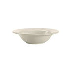 Thumbnail image #1 for Tuxton China Monterey YED-063 Embossed Ceramic Grapefruit Bowl, 6-1/2 oz, 6-3/8" Round Case of 3 Dozen