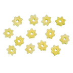 Thumbnail image #1 for Arcobaleno Pasta Equipment AEX90 & AEX90M#327 Pasta Extruder Die, 7.5mm, Flower Shape, Bronze