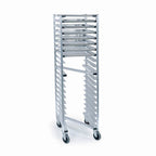 Thumbnail image #1 for Lakeside Manufacturing 8521 Nesting Sheet Pan/Tray Rack, 20-Pan Capacity, Open Sides, Aluminum, 3-Inch Spacing