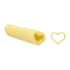 Thumbnail image #1 for Arcobaleno Pasta Equipment AEX30STELLA#462 Pasta Extruder Die, 11.2 mm, Ridged Heart Shape, Bronze