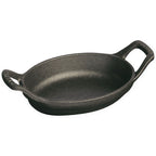 Thumbnail image #2 for Zwilling J.A. Henckels Staub® 1004100 Mini Oval Cast Iron Au Gratin Dish, 8 oz., with Handles