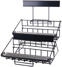 Product image #2 for Winco Double-Level Countertop Airpot Rack for 6 Airpots