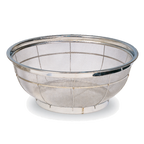 Thumbnail image #1 for Korin Inc TK-401-02-46 Round Shallow Stainless Steel Colander, 18-Inch Diameter, 8-Inch High, Dishwasher Safe