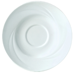 Thumbnail image #1 for Steelite Distinction, Alvo 9300C518 6-Inch Round Alumina Vitrified China Saucer Case of 3 Dozen