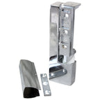Thumbnail image #1 for AllPoints Foodservice Parts & Supplies 261580 Cam Lift Hinge, 5 3/4"L, Reversible, Die-Cast Zinc, Polished Chrome