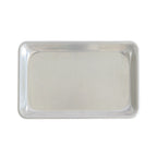 Thumbnail image #1 for CAC China ASHP-0610 1/8-Size Solid Aluminum Sheet Pan, 10" x 6", 20 Gauge Case of 24