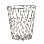 Thumbnail image #1 for Steelite International Creations 7600CV039 Round Stainless Steel Multipurpose Serving Basket, 12.5" Diameter x 0.75" Height 1 Dozen