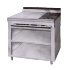Thumbnail image #1 for Montague Company Legend 36-3E 36-Inch Heavy-Duty Gas Range with 2 Hot Tops, 2 Open Burners and Open Cabinet Base