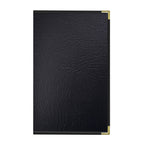 Thumbnail image #1 for Risch Seville SEV-8V 8.5X14 Hardback Faux-Leather Menu Cover, 8-1/2 x 14 in, 8-View Booklet with Clear Pockets Case of 25
