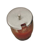 Thumbnail image #4 for American Metalcraft RD412 Stainless Steel Slotted Condiment Jar Cover, 3-1/8-Inch ID, Riveted Knob Handle Case of 240