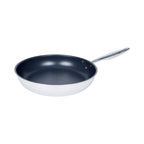 Thumbnail image #1 for Winco TGFP-12PR 12-Inch Nonstick Fry Pan, Tri-Ply Stainless Steel, Induction Ready Case of 6