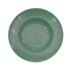 Thumbnail image #1 for CAC China Tango TG-3-G Porcelain Pasta Bowl, 9 oz, 9-inch Round, Green Case of 2 Dozen