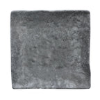 Thumbnail image #1 for G.E.T. Basalt - EGS D6118SQ-CO 6" Square Black Melamine Plate Case of 6