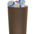 Thumbnail image #2 for Cal-Mil Hudson 24406-4-89 Cylinder Utensil Caddy, 1 Compartment, Melamine, Stoneware Finish, 3.75" x 3.75" x 6"H Case of 3