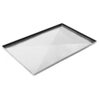 Thumbnail image #1 for Italiana FoodTech, Inc. SS-6040 Al Taglio Stainless Steel Display Pan, 60 x 40 cm