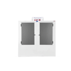 Thumbnail image #2 for Leer 3354301 Outdoor Upright Ice Merchandiser, 120 cu. ft., Solid Doors, Automatic Defrost