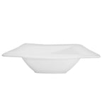 Thumbnail image #1 for CAC China Accessories KSE-88 Square Porcelain Asian Soup Bowl, 22 oz, 9-1/4" 1 Dozen