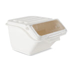 Thumbnail image #1 for Concasse MCACCALME8 Ingredient Bin, 2 Gallons, Plastic, Hinged Lid, Shelf
