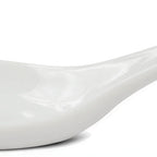 Thumbnail image #2 for JB Prince R292 Chinese Soup Spoon, 5 in, 1 Tbsp, Porcelain, White