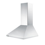 Thumbnail image #1 for Summit Commercial SEH1524SS 24-Inch Wall-Mounted Pyramid Range Hood, Stainless Steel, Convertible, 400 CFM
