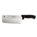 Thumbnail image #1 for Alegacy Foodservice Products PC1218 8-inch Molybdenum Stainless Steel Cleaver with Brown ABS Handle Case of 6