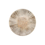 Thumbnail image #1 for Global Tableware Collective Mesa Ceramics FF7106173225 Stoneware Coupe Plate, 8-1/4 in, Round, Fan Chalk