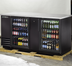 Thumbnail image #5 for True Manufacturing TBB-3G-HC-LD Two-Section Glass Door Back Bar Cooler, 69-1/8 Inch Wide