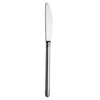 Thumbnail image #1 for Steelite International Folio, RO Graphite 5341Z041 Table Knife, 9-1/4", Solid Graphite Handle, 13/0 Stainless Steel Pack of 1 Dozen