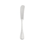 Thumbnail image #2 for CAC China Exquisite 8005-12 Extra Heavy Weight 6-5/8" 18/8 Stainless Steel Butter Spreader Case of 25 Dozen