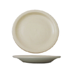 Thumbnail image #1 for International Tableware Valencia VA-16 Ceramic Plate, 10-1/2", Round, Narrow Rim, American White 1 Dozen