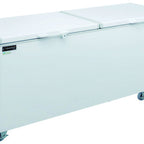 Thumbnail image #1 for Dukers Appliance Co., USA Ltd. BD/BG-620 Commercial Chest Freezer, 17.99 cu. ft., 2 Solid Hinged Lids, 71-3/8"W